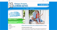 Desktop Screenshot of dentistelorraine.com